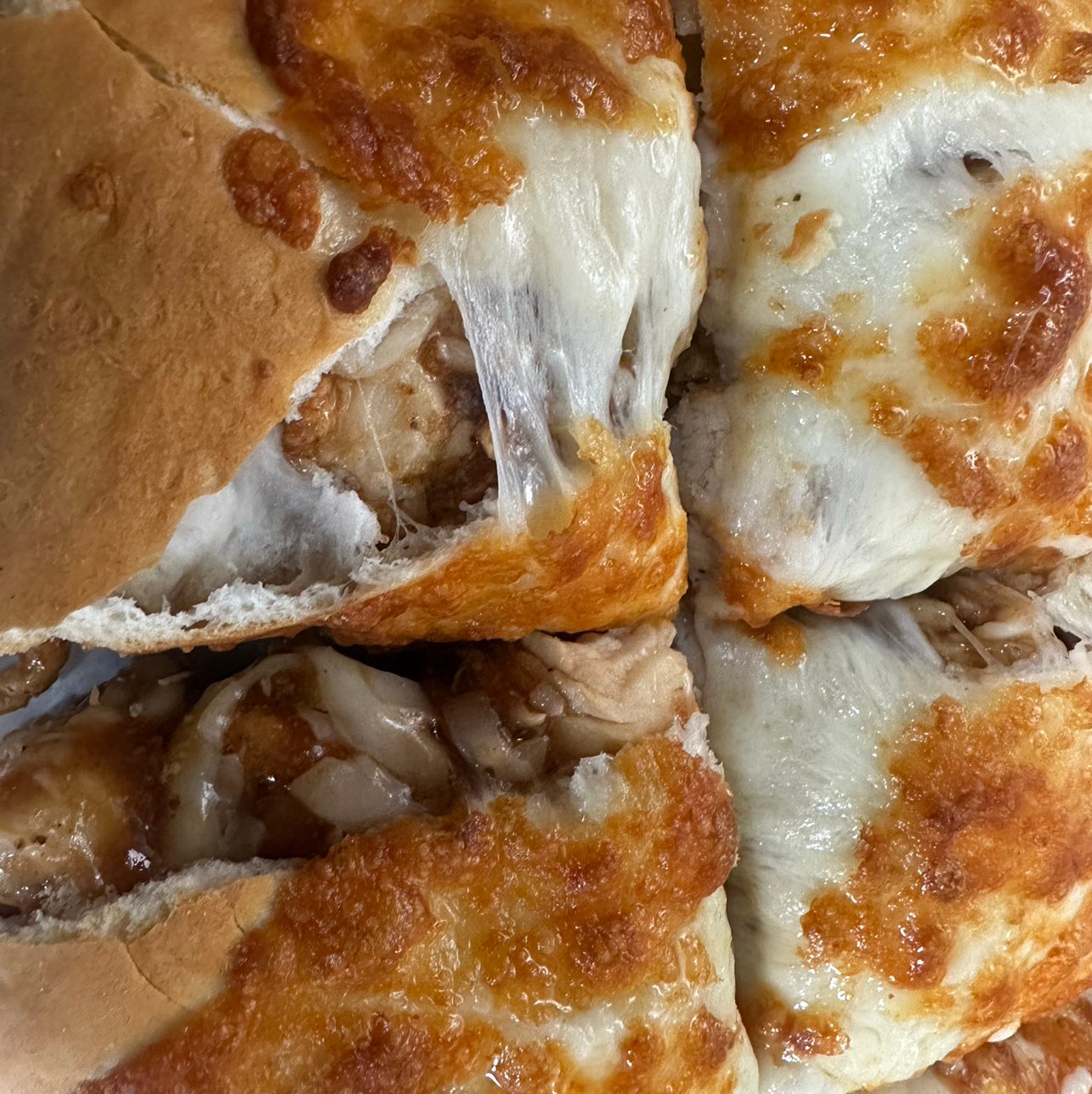 BBQ Chicken Calzone.