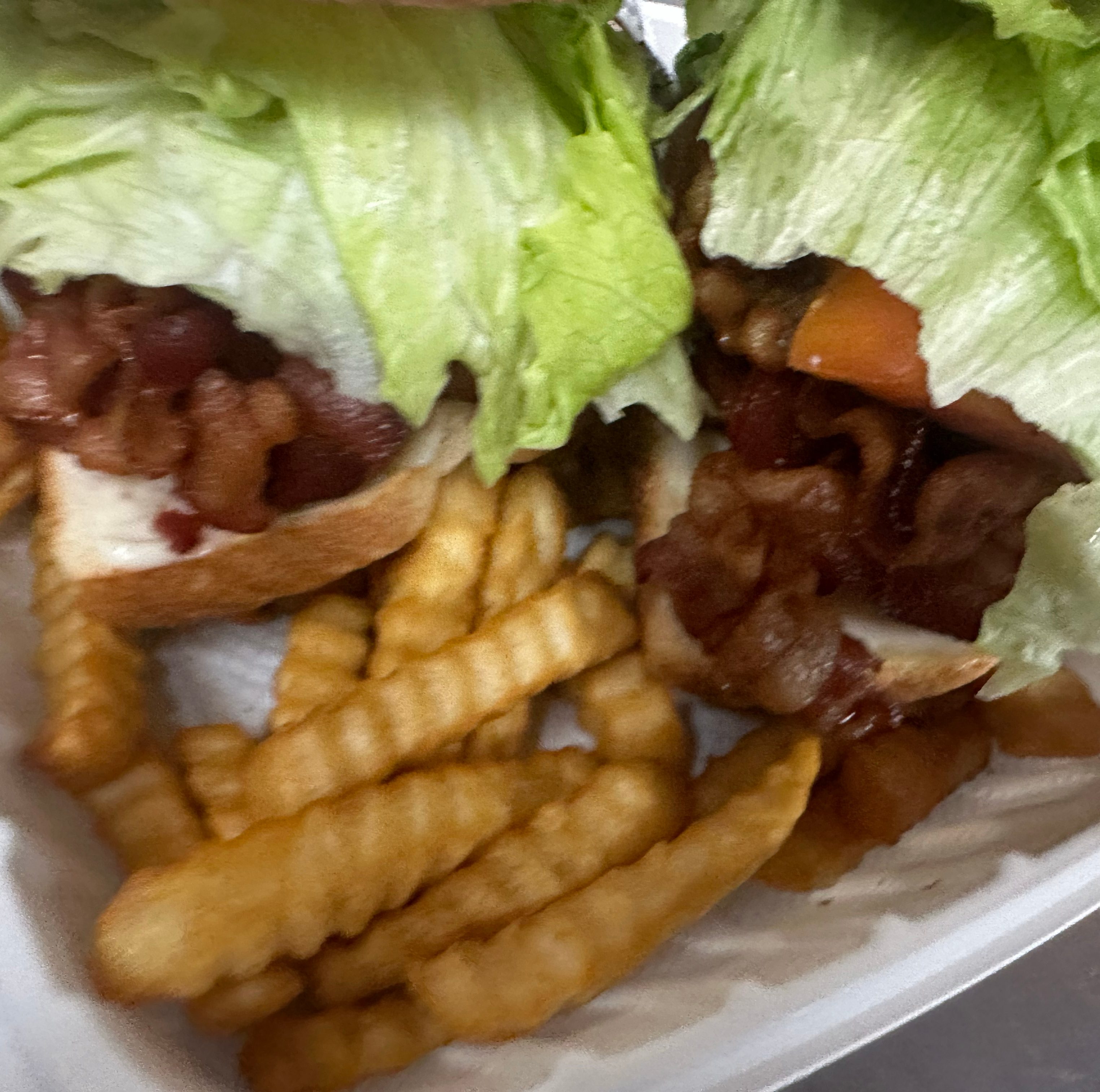 BLT Club Sandwich.