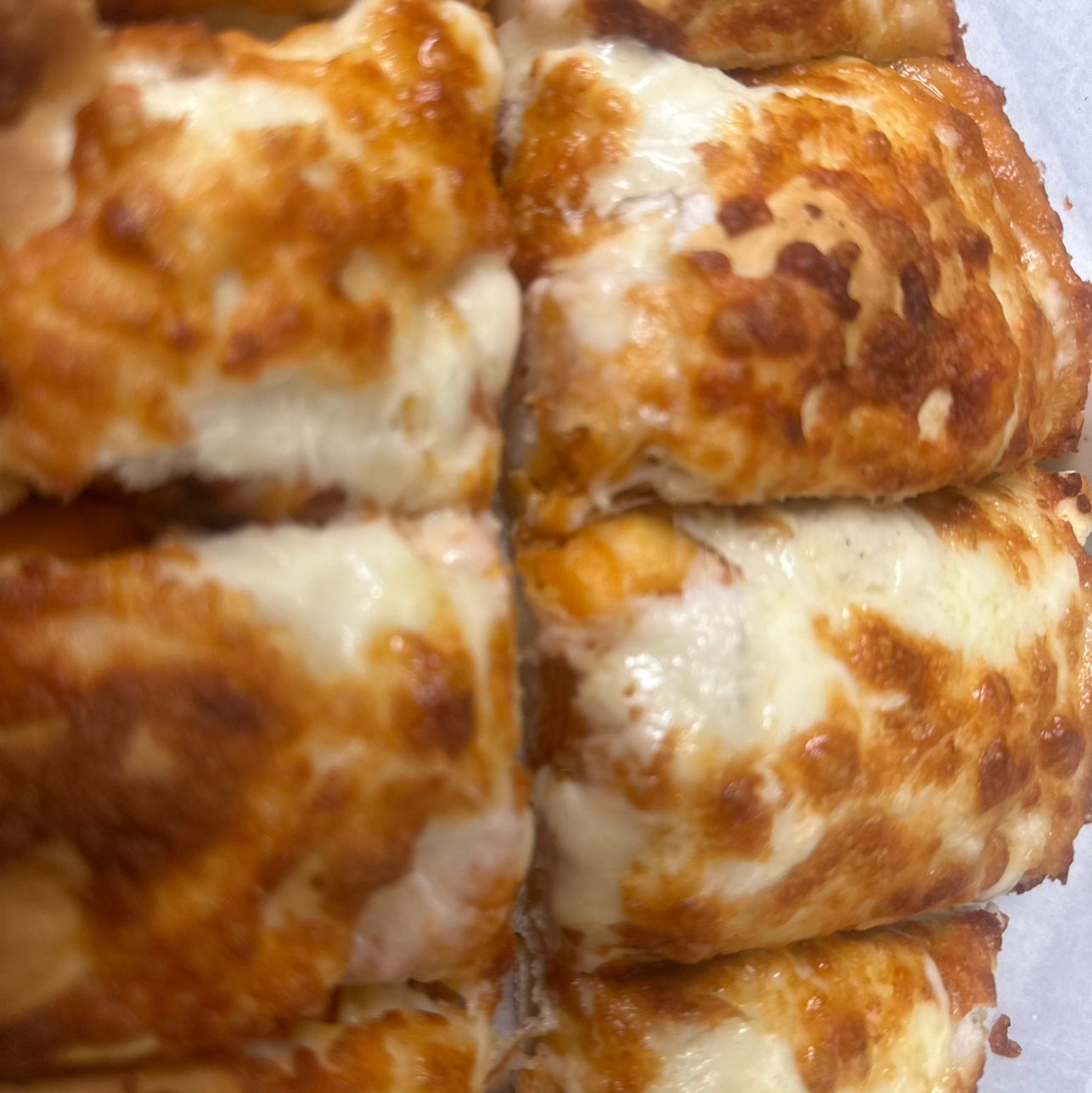 Loaded Buffalo Calzone.