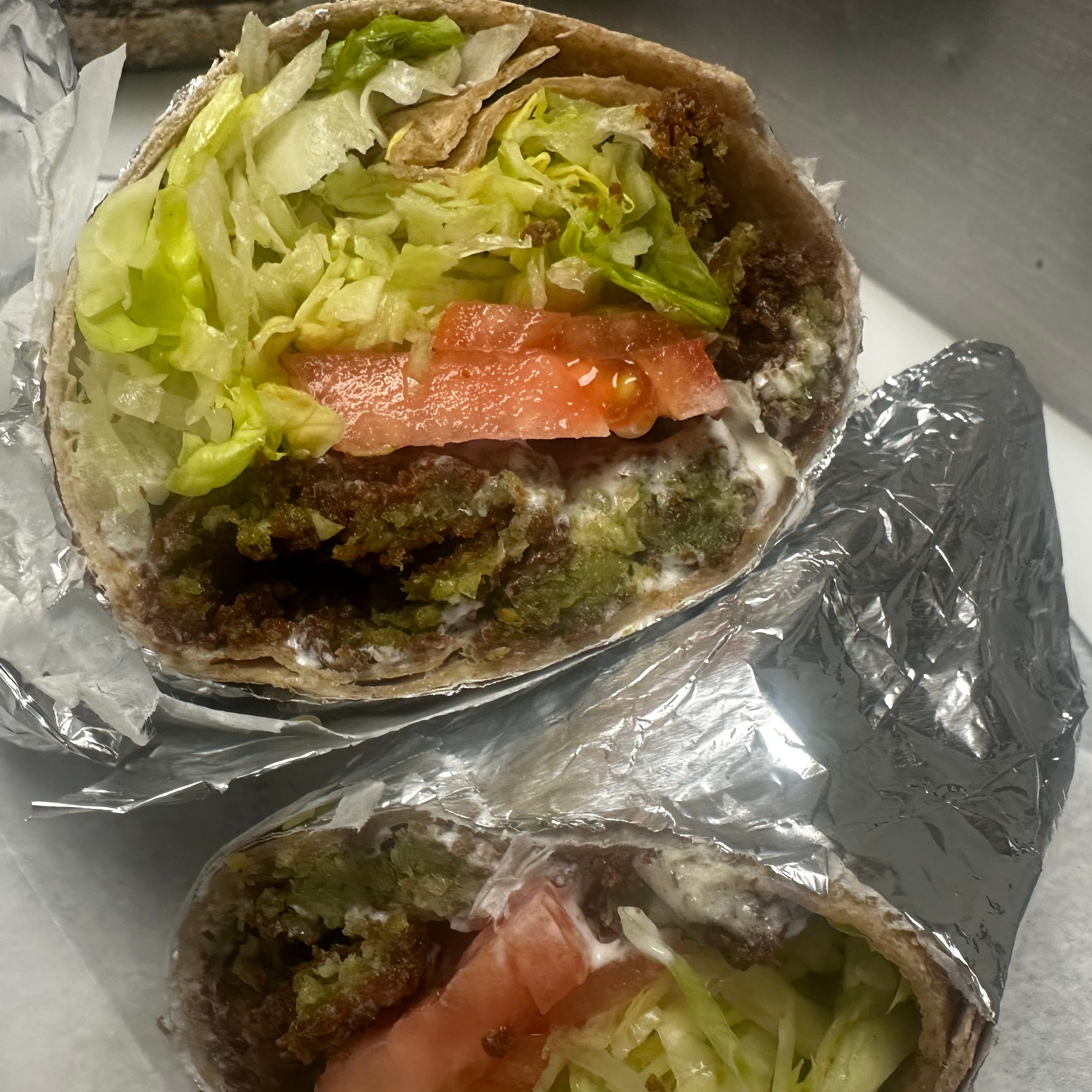 Falafel Wrap.