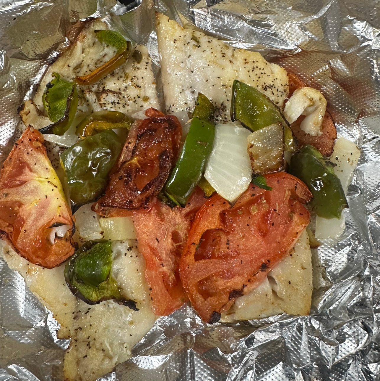 Baked Fish.