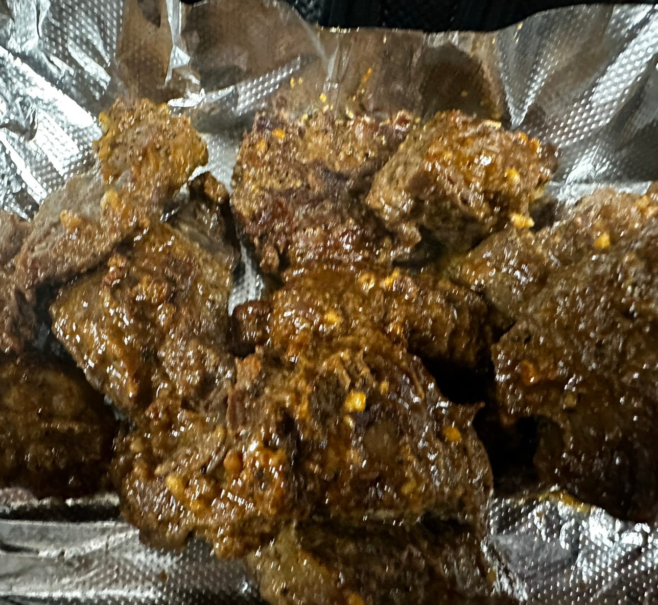 Side of Steak Tips.