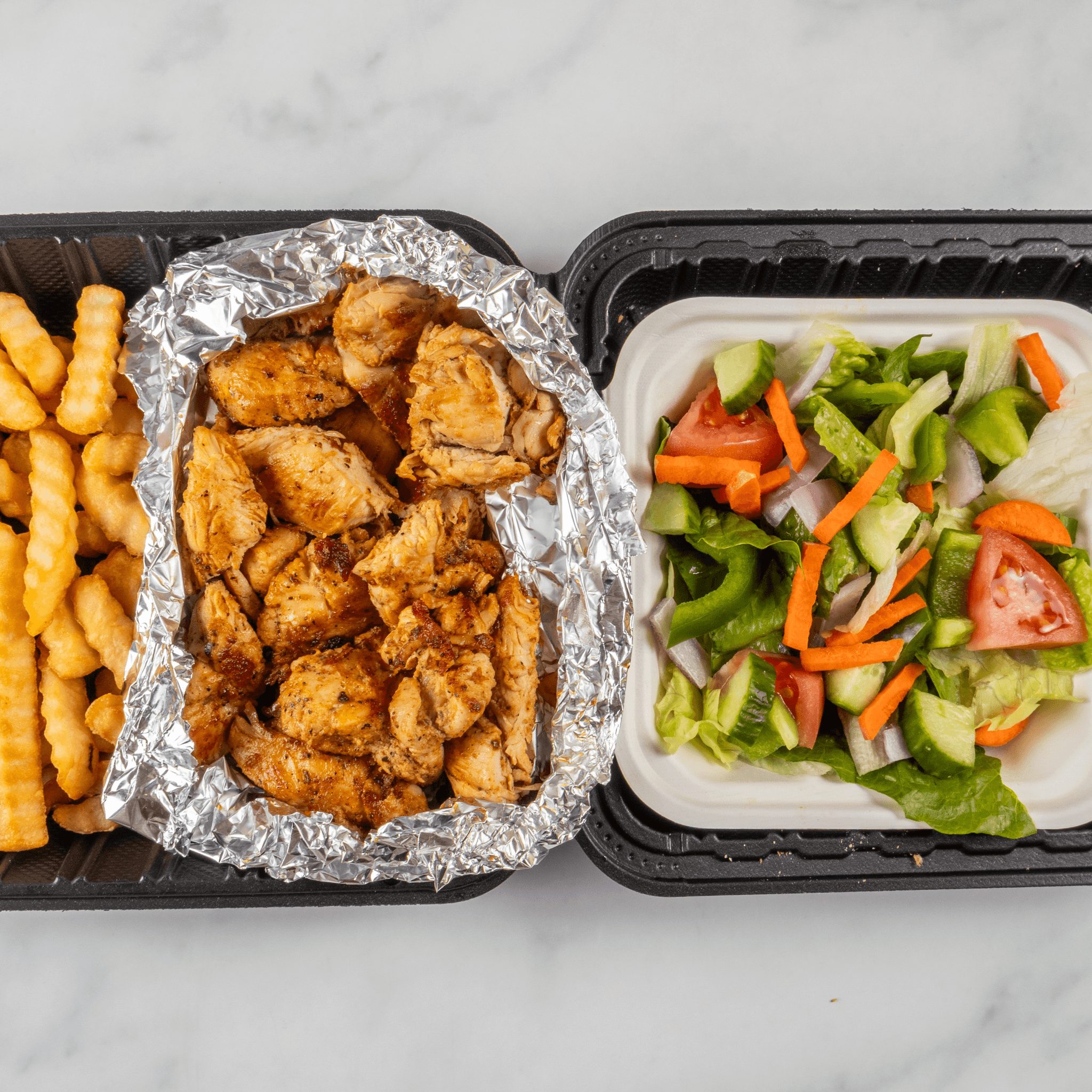 Grilled Chicken Dinner.