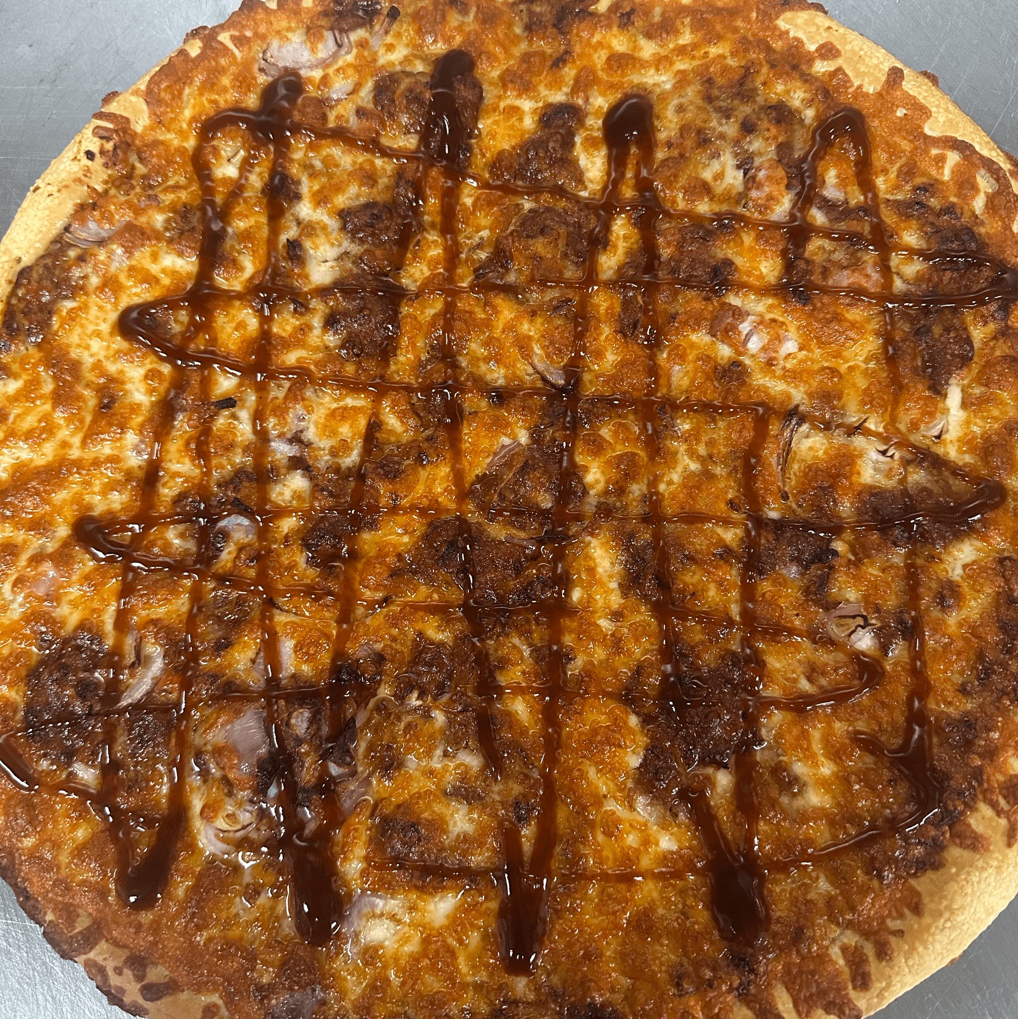 Pulled Pork Pizza (Small).