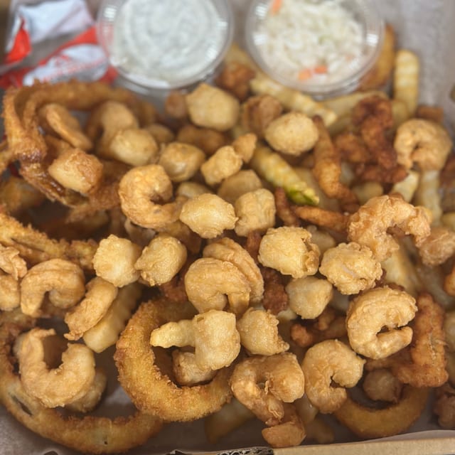 Seafood Plate.
