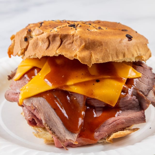 Super Roast Beef Sandwich.