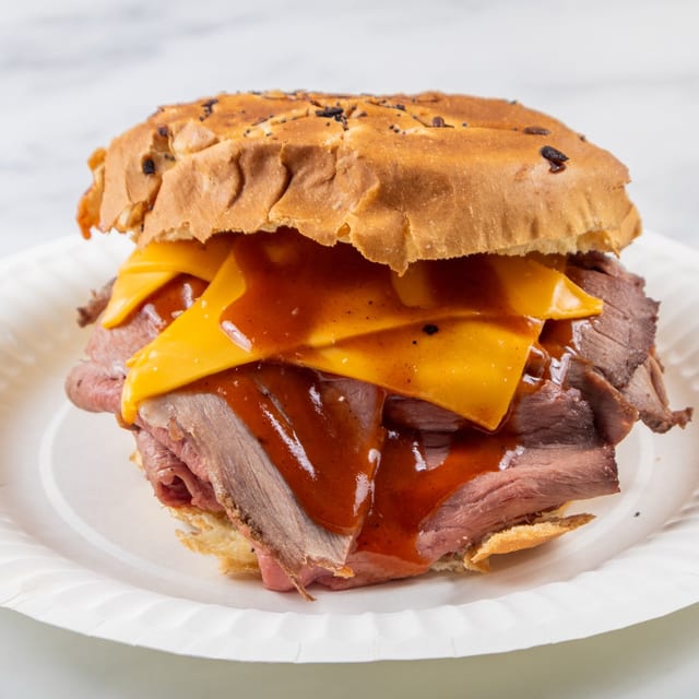 Regular Roast Beef Sandwich.