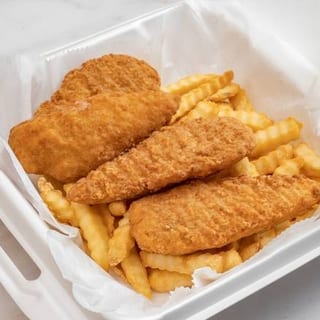 Buffalo Chicken Fingers Dinner